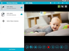 برنامه‌نما mydlink Baby Camera Monitor عکس از صفحه