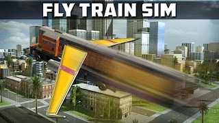 Flying Train Sim plakat