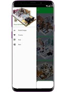 تصميم داخلي ثلاثي الأبعاد الملصق