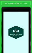 Python Pattern Program โปสเตอร์