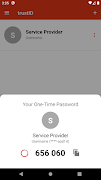 TrustID Authenticator スクリーンショット 1