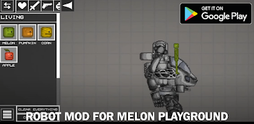 Robot Mod for Melon Playground 截圖 1