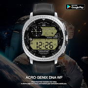 Acro Genix DnA Digi Watchface ภาพหน้าจอ 1