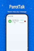ParrotTalk - نسخ الرسائل تصوير الشاشة 2