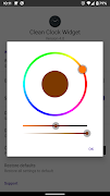 Clean Clock Widget 截圖 5