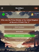 World War 1 Knowledge Test 스크린샷 7