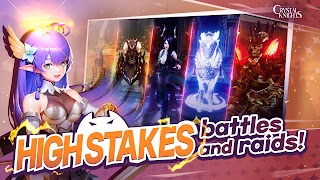 برنامه‌نما Crystal Knights - Idle RPG عکس از صفحه