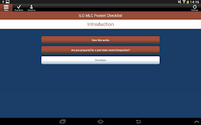ILO MLC Pocket Checklist captura de pantalla 5