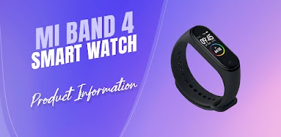 mi band 4 smart watch app hint Cartaz