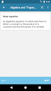 Algebra & Trigonometry captura de pantalla 7