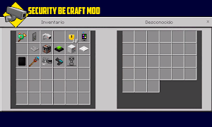 Security Craft Mod Minecraft ảnh chụp màn hình 1