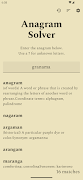 Anagram Solver スクリーンショット 2
