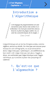 Cours Algorithme capture d'écran 2