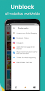 Private Proxy Browser اسکرین شاٹ 4