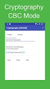 Cryptography Tool [AES256/CBC/ تصوير الشاشة 2