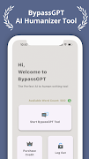 برنامهنما BypassGPT - AI Humanizer Tool عکس از صفحه
