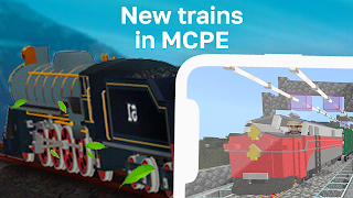Trains mcpe Plakat