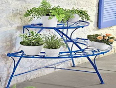 लोहे के फूल के बर्तन पोस्टर