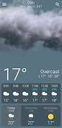 برنامه‌نما Weather عکس از صفحه