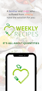 Weekly Recipes پوسٹر