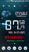 True Digital Clock постер