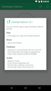 Developer Options Screenshot 1
