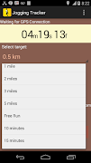 برنامه‌نما Jogging Tracker عکس از صفحه