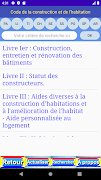 Code de la const & habitation Screenshot 1