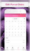 Period Tracker : Ovulation & F captura de pantalla 3