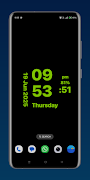 7 Schermata Orologio digitale