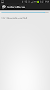 Contacts Hacker v1 - A Prank A تصوير الشاشة 1