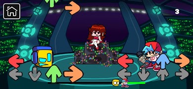 FNF VS Geometry Full Mod Test تصوير الشاشة 6