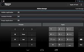 برنامه‌نما Memory Manager عکس از صفحه