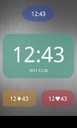 Nice Simple Clock (Widget) screenshot 2