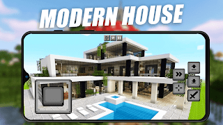 برنامه‌نما Map Modern House for Minecraft عکس از صفحه