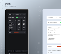 برنامه‌نما DashCards for KLWP عکس از صفحه