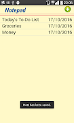 Notepad screenshot 4