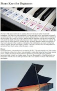 Piano Keyboard Tutorial پوسٹر