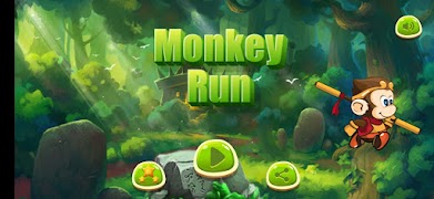 Monkey Run Jungle plakat