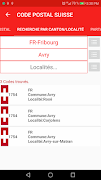 SWISS POSTCODE capture d'écran 6