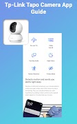 برنامه‌نما Tp-Link Tapo Camera App Guide عکس از صفحه
