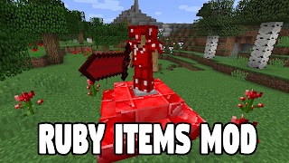Ruby Items Mod Minecraft PE screenshot 6