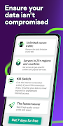 برنامه‌نما VPN Kaspersky: Fast & Secure عکس از صفحه