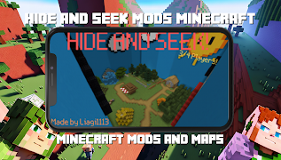 Hide and seek mods Minecraft पोस्टर