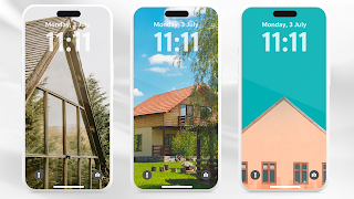 Beautiful House Lockscreen screenshot 1