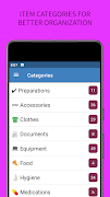SmartPack - packing lists 截图 4