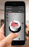 پوستر Cat Kitten Meow Button
