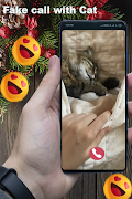 Fake Call from cat game Simula স্ক্রিনশট 3