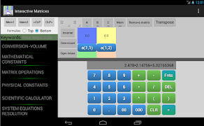 Interactive Matrices Ekran Görüntüsü 6