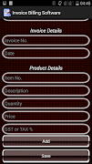 Invoice Billing Software imagem de tela 3